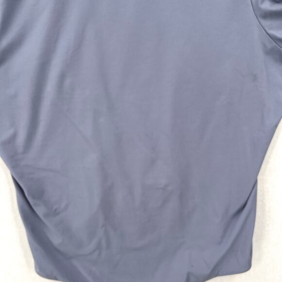 SKIMS Fits Everybody Long SleeveLow Back Bodysuit Womens 2X Gray Blue Stretch - Picture 13 of 16